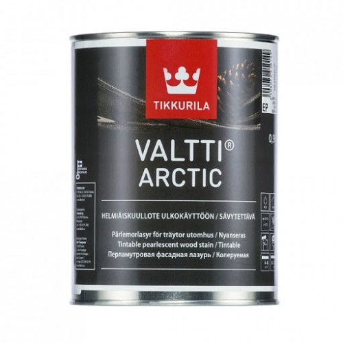 Состав Valtti Arctic Фасадная перламутровая лазурь 0,9л